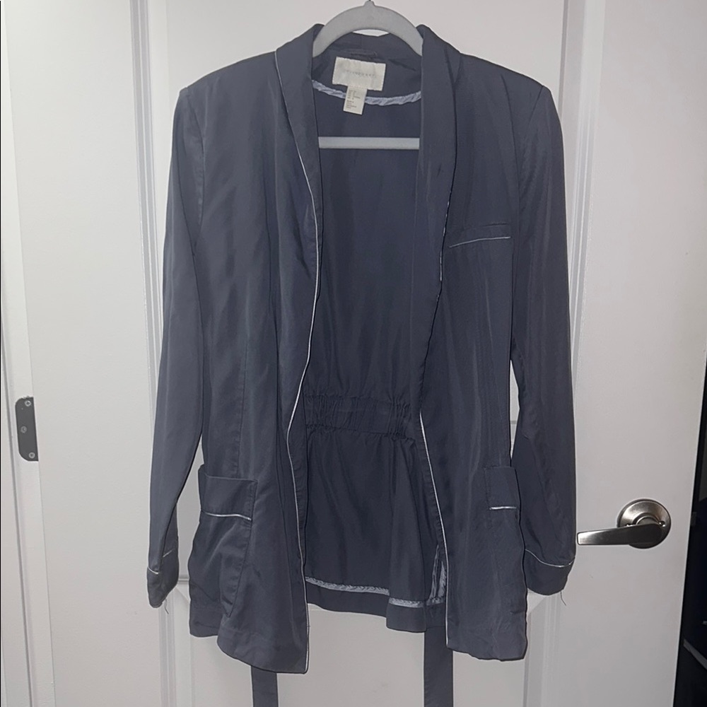 Elegant Gray/ Blue Women's Jacket